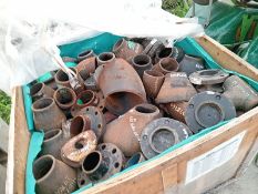 LOT OF (146) PCS OF WELDABLE CONNECTIONS IN CARBON STEEL AND STAINLESS STEEL