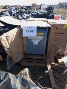 LOT OF (3) DRY TYPE DISTRIBUTION TRANSFORMER
