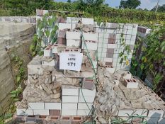 LOT OF (6600) APPROXIMATELY VITRIFIED BLOCK PIECES