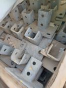 LOT OF APPROXIMATELY (5,500) PIECES OF ACCESSORIES FOR ALUMINUM CHANNEL
