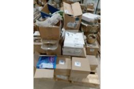 LOT OF APPROXIMATELY (4895) PIECES OF VARIOUS MATERIALS