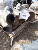 APROXIMATELY LOT (9) ACCESSORIES AND CONNECTIONS FOR PIPE