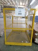 WORK PLATFORM FOR FORKLIFTS