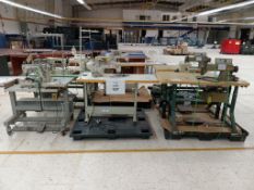 LOT OF (10) PCS SEWING MACHINE