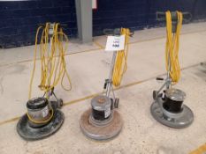 LOT OF (3) PCS. OF FLOOR POLISHERS
