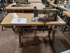 LOT OF (3) ATRAIGHT SEWING MACHINES