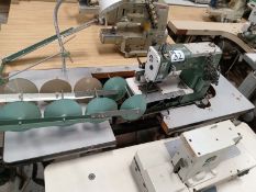LOT OF (2) MULTI-NEEDLE SEWING MACHINES