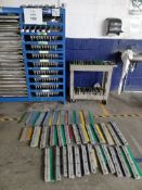 LOT OF ALUMINUM SQUEEGEE FOR SILKSCREEN PRINTING