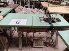 LOT OF (3) 4-THREAD OVERLOCK SEWING MACHINES