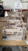 LOT OF (3) SEWING MACHINES (STRAIGHT)