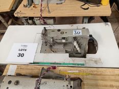 LOT OF (2) CYLINDERBED SEWING MACHINES