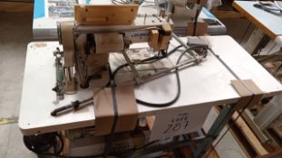 LOT OF (2) SEWING MACHINES