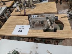 LOT OF (4) CYLINDERBED SEWING MACHINES