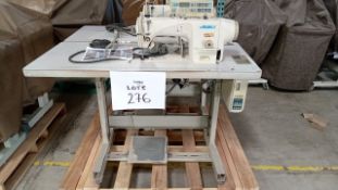 LOT OF (2) SEWING MACHINES