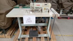 STRAIGHT SEWING MACHINE 1 NEEDLE