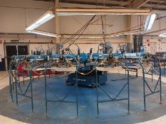 AUTOMATIC SCREEN PRINTING MACHINE