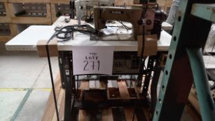 STRAIGHT SEWING MACHINE 1 NEEDLE