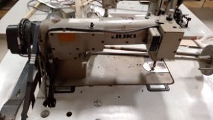 LOT OF 2 STRAIGHT SEWING MACHINES 1 NEEDLE