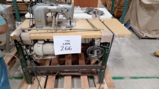 LOT OF (2) SEWING MACHINES