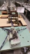 LOT OF (3) SEWING MACHINES