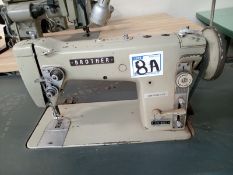 LOT OF (2) SEWING MACHINES (STRAIGHT TYPE)