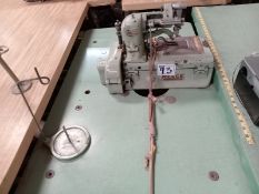 LOT OF (3) BUTTONHOLE SEWING MACHINES