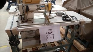 LOT OF (2) SEWING MACHINES