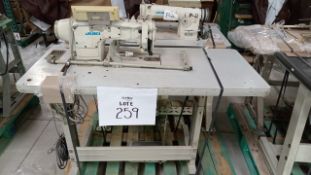 LOT OF (2) SEWING MACHINES