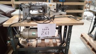 LOT OF (2) SEWING MACHINES