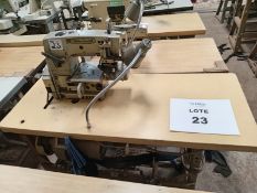 LOT OF (3) CYLINDERBED SEWING MACHINES