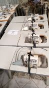 LOT OF (4) SEWING MACHINES (OVER 4 THREADS)
