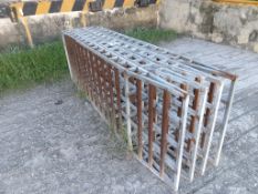 LOT OF RAMPS FOR LOADING PLATFORMS.