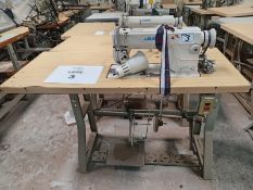 LOT OF (3) ATRAIGHT SEWING MACHINES