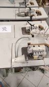 LOT OF (3) SEWING MACHINES (OVER 4 THREADS)