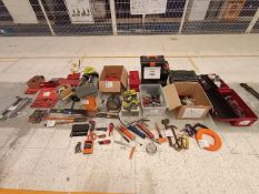 LOT OF HAND TOOLS AND EQUIPMENT