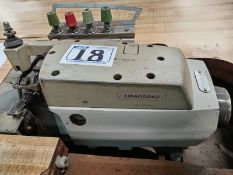 LOT OF (5) 4-THREAD OVERLOCK SEWING MACHINES