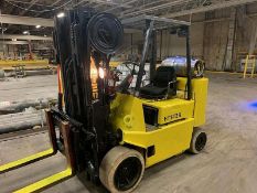 8,000 POUND HYSTER MODEL S80XLBCS FORKLIFT BOX CAR SPECIAL SIDESHIFT