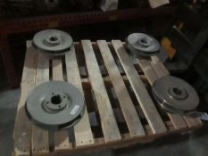 (4) Impellers: IPRESKEELLER, PUPRESKE: GOULDS #B74380F000-1117 - (FREE LOADING - loaded on trailer o