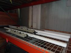 (5) Hosch m# B6 Belt Scrapers: SCRAPER: BELT, MODEL B6 SHORT REBUILD , 4XZ 240MM BLADE ON ASSEMBLY C