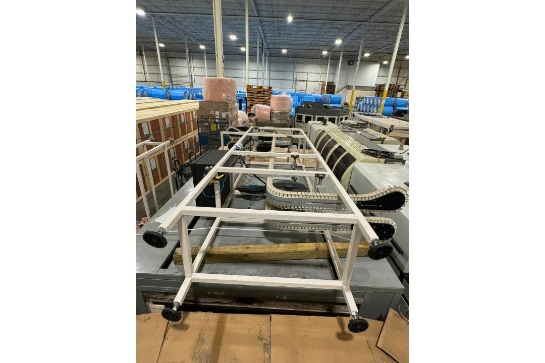 2020 GRX Manufacturing FHA 3000 full Height automatic can depalletizer w/ Z style side grip decline - Image 10 of 19