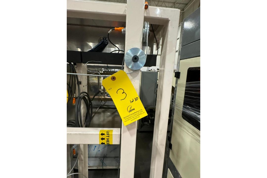 2020 GRX Manufacturing FHA 3000 full Height automatic can depalletizer w/ Z style side grip decline - Image 11 of 19