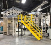 2020 GRX Manufacturing FHA 3000 full Height automatic can depalletizer w/ Z style side grip decline