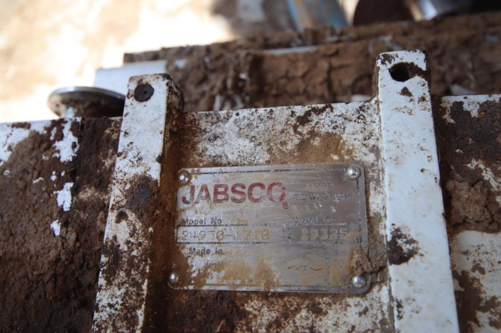 Jabsco Lobe Gear Pump with 1 hp Motor, 230/460/60/50/3 - Image 4 of 4