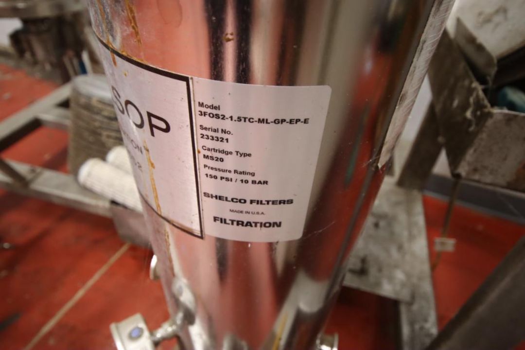 Rolling Filter Cart - (2) Ertel Alsop Mdl: 12AY2VDOST4, (1) Ertel Alsop Mdl: 3F0S2-1-5TC-ML-GP-EPE - Image 3 of 3