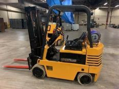 1992 5000 Pound Caterpillar Model T50E Forklift