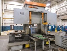 HEM 2000-40 Band Saw, 40' x 40' capacity, blade size 2' x .050 thk x 31', S/N 125380