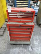 Eight drawer Craftsman tool box, empty