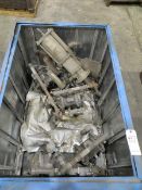 Five Graco Husky 1040 air operated diaphragm pumps