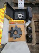Five face mill cutting wheels