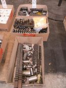 Metal letter and number punches and keyway broaches